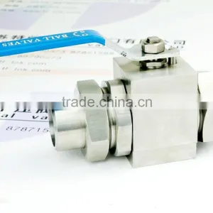 TF-LOK Stainless Steel High Pressure 3PC Weld Ball Valve thumbnail-1