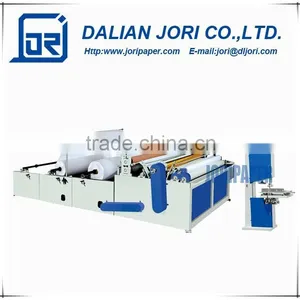 1575 Toilet Paper Tissue Roll Printing, Embossing, Slitting, Perforating and Rewinding Making Machine thumbnail-1