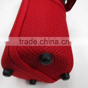 GC----Anti Shock Red Mutispandex Fabric With Net EVA Water Bottle Protective Case thumbnail-3