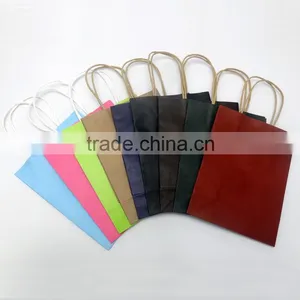 Custom Logo Paper Bag In Stock Cheap Kraft Paper Bag Manufacturers thumbnail-1