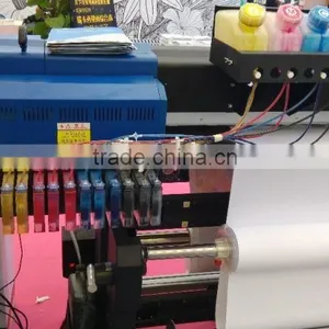 Flex Banner, Seamless Wall Paper Inkjet Printer, Eco-solvent, 3.2M/10.5ft/125Inch, Epson DX7 Print Head,7703L thumbnail-3