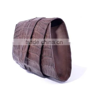 Genuine Crocodile Leather Handbag Handmade Women Purses Clutch Bag Wholesale thumbnail-4