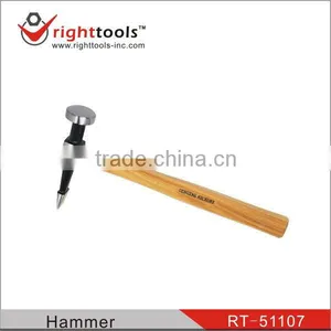 Plated-work Repair Hammer W/wooden Handle thumbnail-1