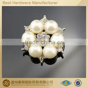 2014 Latest Design Pearl and Rhinestone Sewing Buttons thumbnail-1