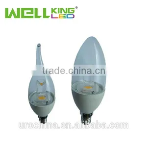 Wholesale Price 3W 5W Dimmable LED Candle Light Bulbs thumbnail-1