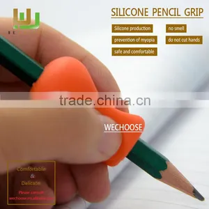 Best Selling Silicone Pencil Grip Soft and Safe Rubber Pencil Grip Benifits Kids Handwriting Habit thumbnail-3