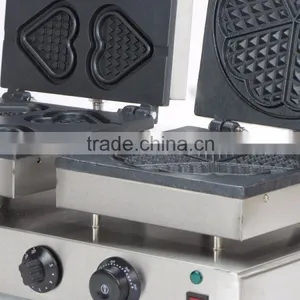 Two Bakers Heart Shaped Electric Waffle Machine / Lolly Waffle Maker thumbnail-4