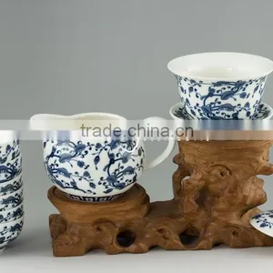 Qinghua Ceramic Gift Tea Cup Set thumbnail-3