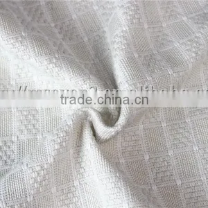 New Product White Wool Felt Fabric, Men's Jacquard Wool Knitted Fabric thumbnail-2