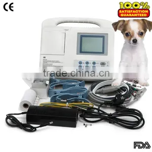 3-channel Vet Electrocardiograph Veterinary ECG EKG Machine thumbnail-1