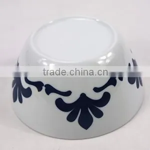 100% Melamine Printed Pattern Of Plastic Salad Bowl Set thumbnail-4