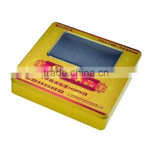 Wire Window Tin Box With Pvc thumbnail-1