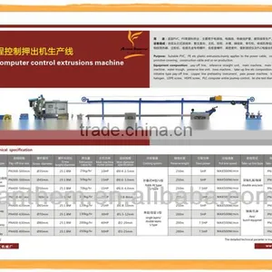70+35mm PLC Extruder Production Line thumbnail-1