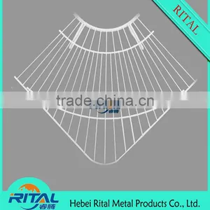 Elegant White Metal Display Racks thumbnail-3