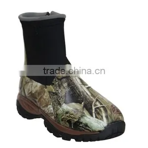 Men Camo Waterproof Zip Ankle Boots thumbnail-1