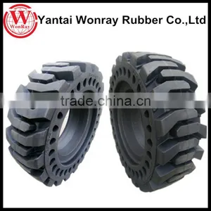 Solid OTR Tires 10x16.5 12x16.5 for Bobcat Wheel Loaders thumbnail-1