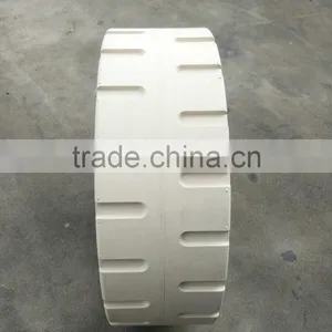 Hot Sale Mould on Wheel 410x130 Special Solid Trailer Rubber Tires From Top Solid Tire Factory in China thumbnail-3