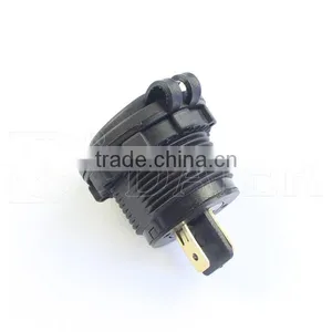 Car Cigarette Lighter Socket Adapter Merit Socket With Cover And Standard Nut thumbnail-3