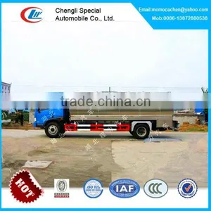 10T Insulated Tank Truck Fresh Milk Tank Truck Milk Delivery Truck thumbnail-1
