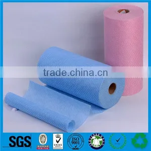Guangzhou Bamboo Cleaning Cloth,nonwoven Cleaning Cloth in Roll thumbnail-1