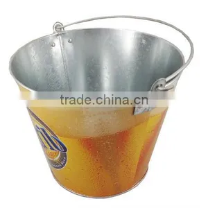 Large Tin Buckets thumbnail-1