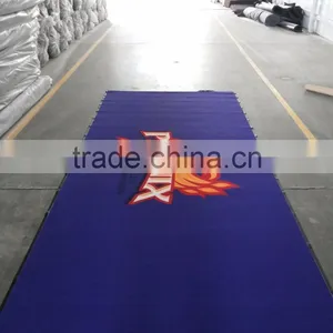 Needle Punched Printing Custom Logo Carpet thumbnail-1