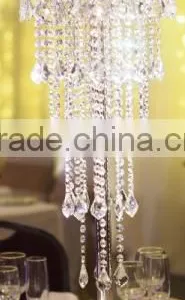 Wedding Table Crystal Chandelier Centerpiece Wedding Decor thumbnail-3