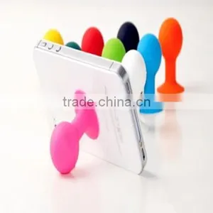 Cell Phones Holder Colorful Octopus Silicone Rubber Sucker Stand Bracket Mini Ball Phone Holder thumbnail-1