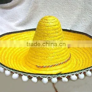 Hot Sale Custom Summer Sombrero Straw Hat Wholesale thumbnail-5