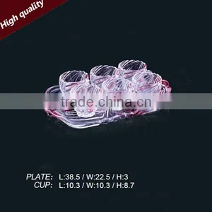 Crystal Glass Drinking Service,coffee Cup Set thumbnail-1