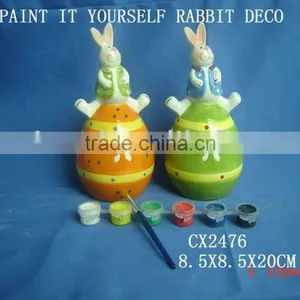 DIY Ceramic Rabbit Deco for Easter thumbnail-1