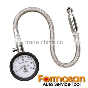Deluxe Extension Hose Tire Pressure Gauge thumbnail-1
