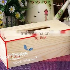 Solid Wooden Tissue Box thumbnail-3