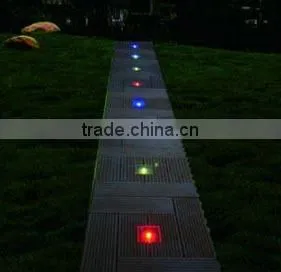 Floor Lamp Waterproof Outdoor Landscape Beautiful Solar Floor Tile Lighting G0060 thumbnail-3