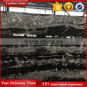 Silver Dragon Black Marble Slab With White Veins thumbnail-4