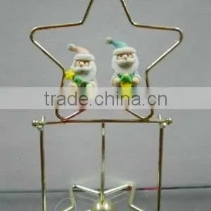 Acrylic Decorative Snowman Balance Mobile Desk Toys thumbnail-3