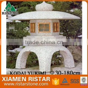 Yukimi Garden Granite Stone Lantern Japanese Style thumbnail-1