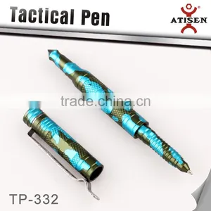 Camo Color 3 Color Self Defense Tool Tactical Pen Emergency Police Military Glass Breaker thumbnail-1