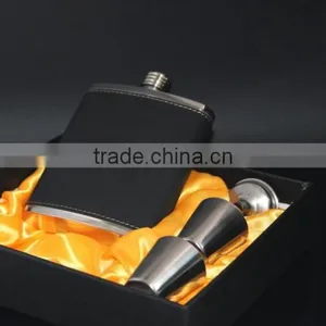 Manufacturer Price 7oz Stainless Steel Hip Flask Set thumbnail-3
