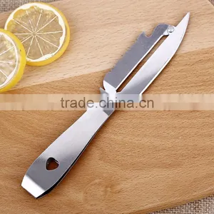 Factory Price Full Stainless Steel Teethbrush Style Multifunctional Peeler thumbnail-4