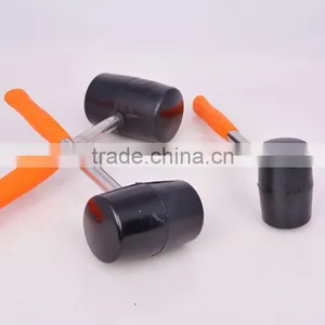 ASAKI Black Rubber Hammer Tile Rubber Mallet Sizes thumbnail-3