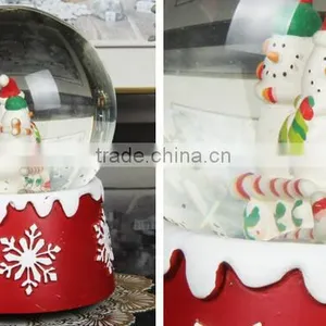 Christmas Decoration Snow Water Globe Snow Water Globe Crafts thumbnail-2