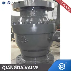 Carbon Steel 2pc Flange Trunnion Mounted Ball Valve thumbnail-5