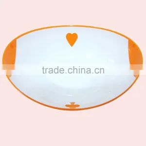 Egg Shape Plastic Microwave Bowl thumbnail-2