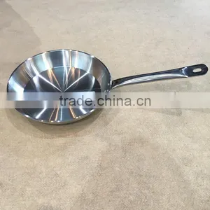 Stamped Fry Pans Tainless Steel Pots Frying Pan Top Products Hot Selling thumbnail-2