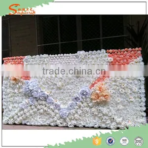 2016 New Style Wedding Decoration Artificial Flower Wall for Weddings thumbnail-6