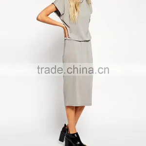 New Elegant Fashion Lady Prom Party Dress Quality Factory Wholesale Long Dress With Slit thumbnail-1