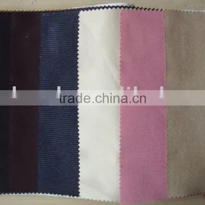 PU Coating Suede/imitation Lamb Fur Bonding Fabric thumbnail-1