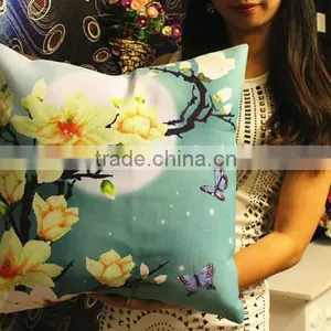 5D Printing Embroidery Stitch Pillowcases/pillowslip/pillow Cover Car thumbnail-2