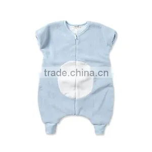 Davebella2014 Autumn Male Newborn Baby Coral Fleece Kick Sleeping Bag for db 76 thumbnail-2